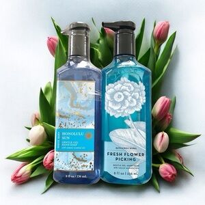 🆕Bath and Body Works Honolulu Sun and Fresh Flower Picking Gel Hand Soap